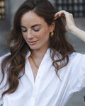 Statement gevlochten ketting
