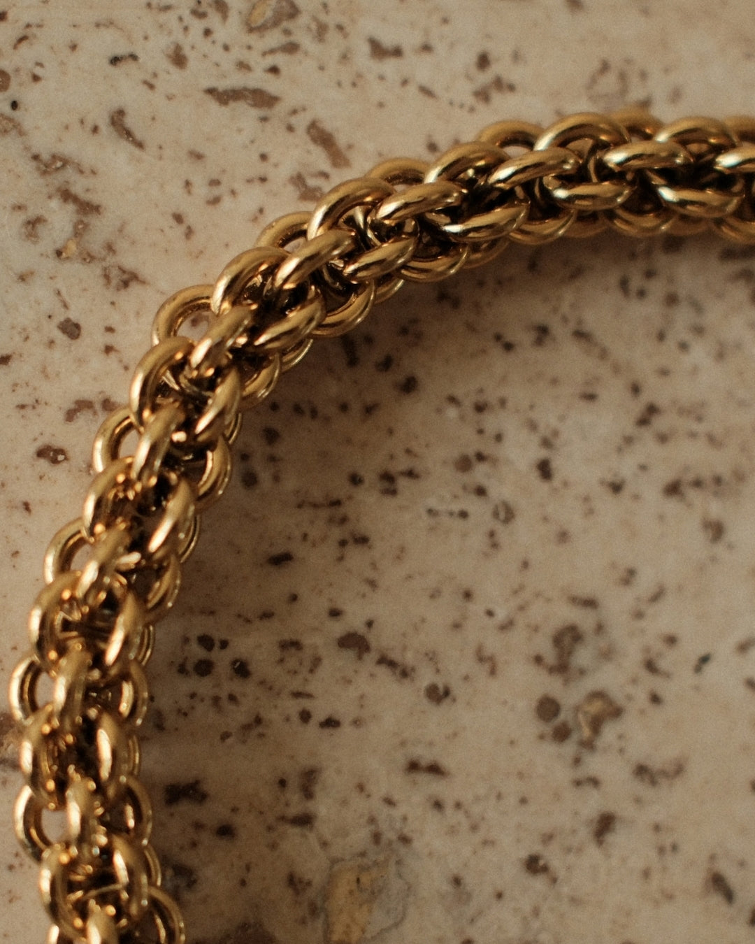 Gevlochten schakelarmband