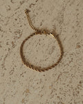 Fijn gedraaide armband - Rope chain