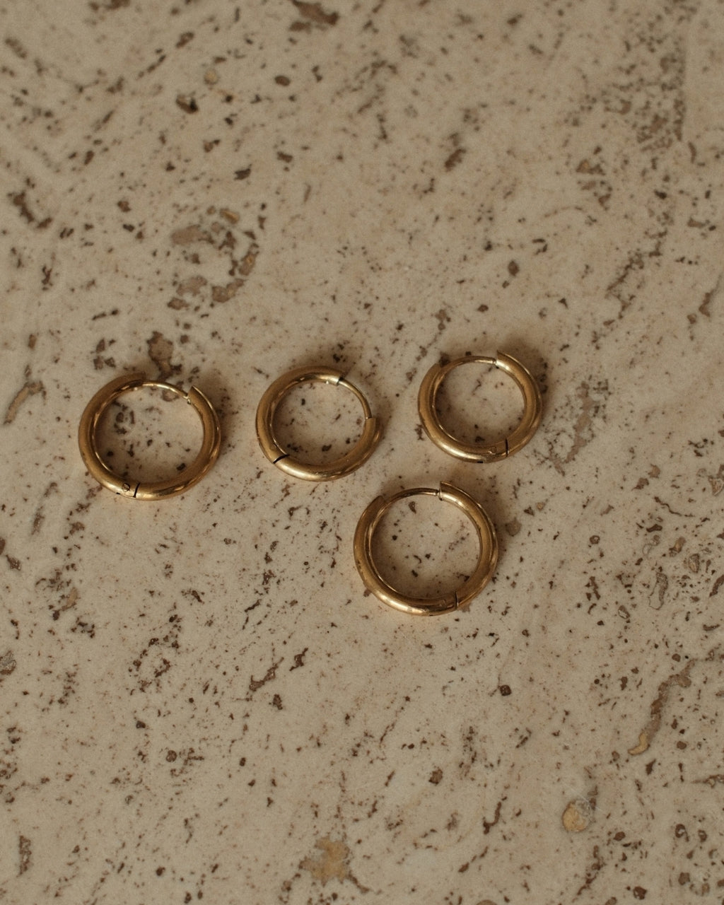 Basic hoops oorbellen - Small