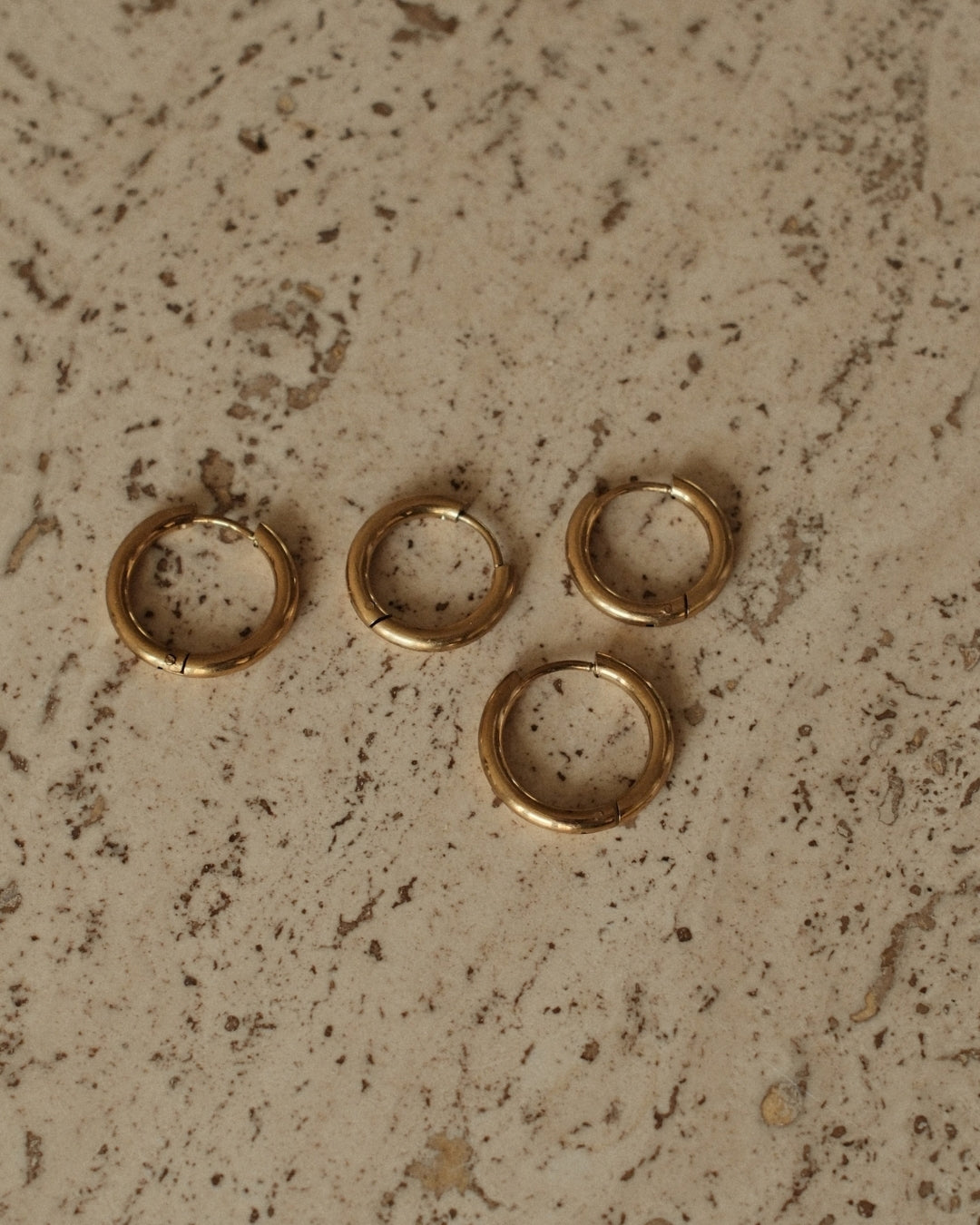 Basic hoops oorbellen - Small