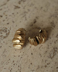 Chunky twist oorbellen