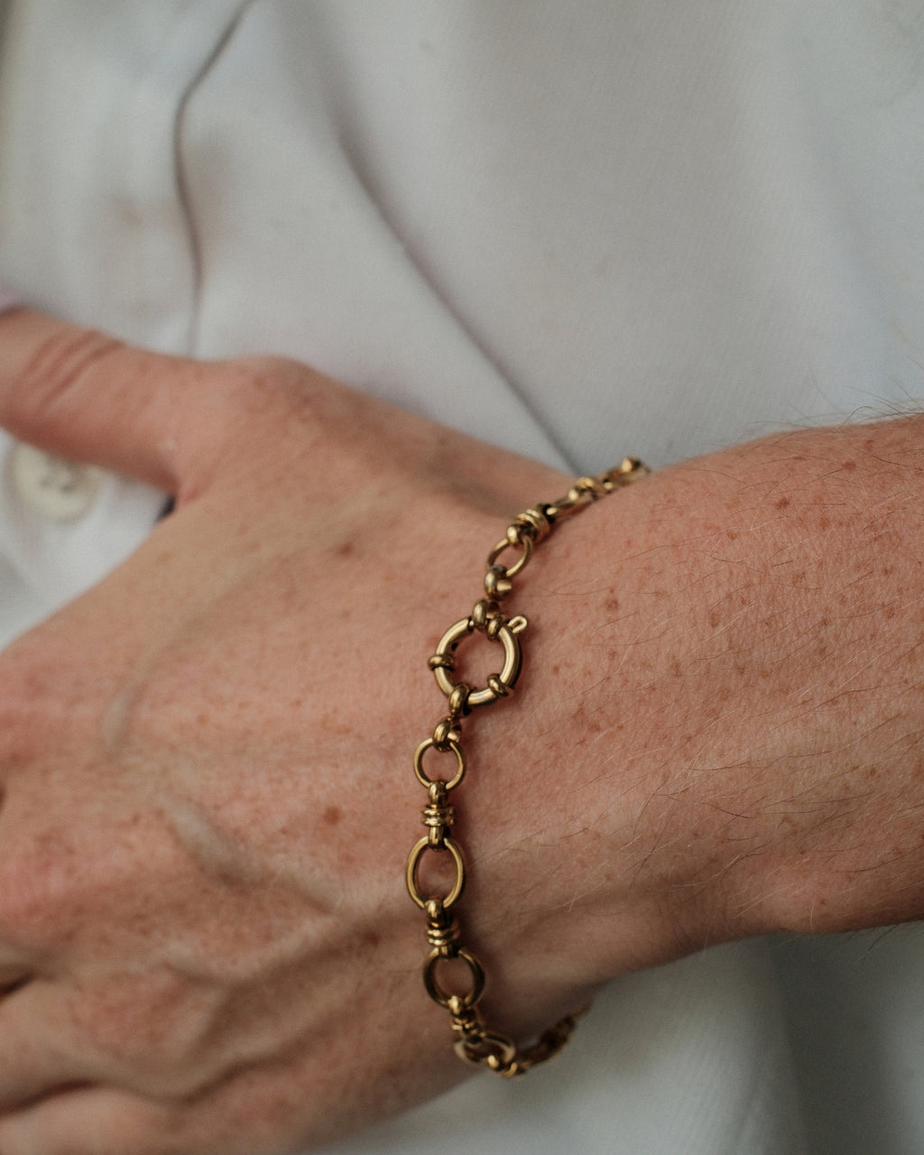 Schakelarmband met veersluiting