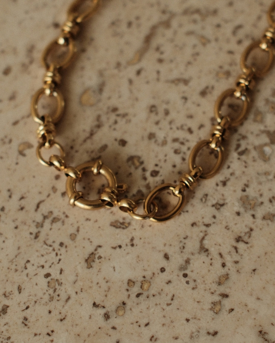 Schakelketting met veersluiting