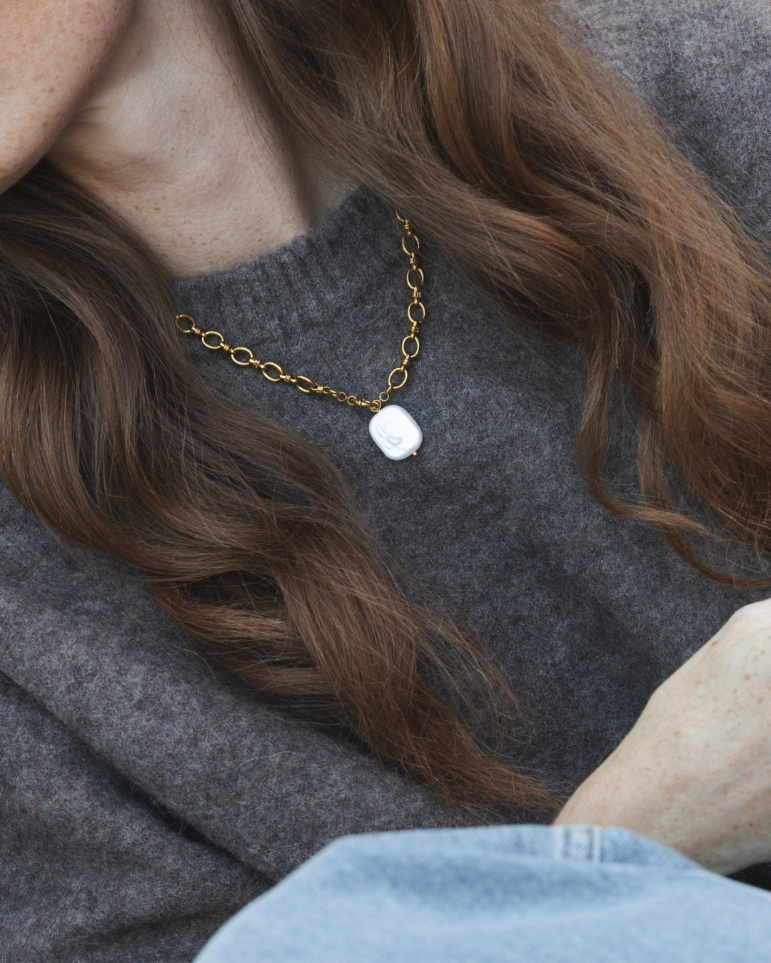 Schakelketting met veersluiting