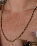 Fijn gedraaide ketting - Rope chain