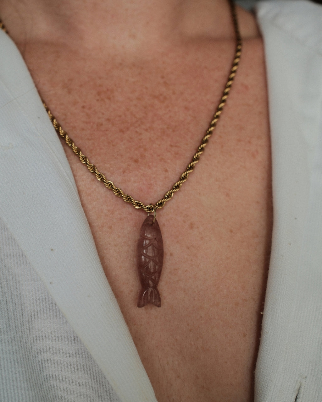 Fijn gedraaide ketting - Rope chain
